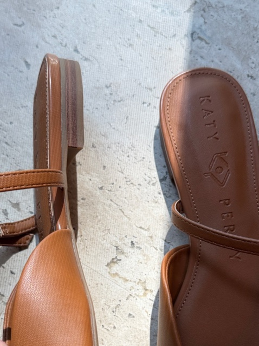 Katy Perry Collections The Confidant Eye Mule Flats Shoes 7.5 - Picture 4 of 5